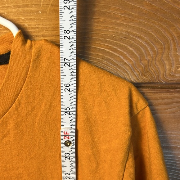 Hollister‎ Must Have Collection Mens Orange T-Shirt M short sleeve Casual Y2K - Picture 5 of 6